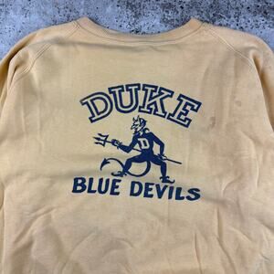 70s Duke Blue Devils Sweatshirt True Vintage Rare Medum/Large(22x25)
